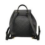 Louis Vuitton Backpack Monogram Empreinte Montsouris PM Noir Leather Cowhide — view 3