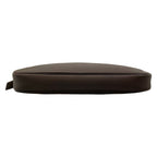 Hermes Shoulder Bag Dark Brown Silver — view 5