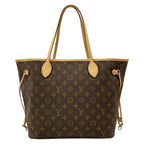 Louis Vuitton Tote Bag Monogram Neverfull MM Rose Beige — view 3