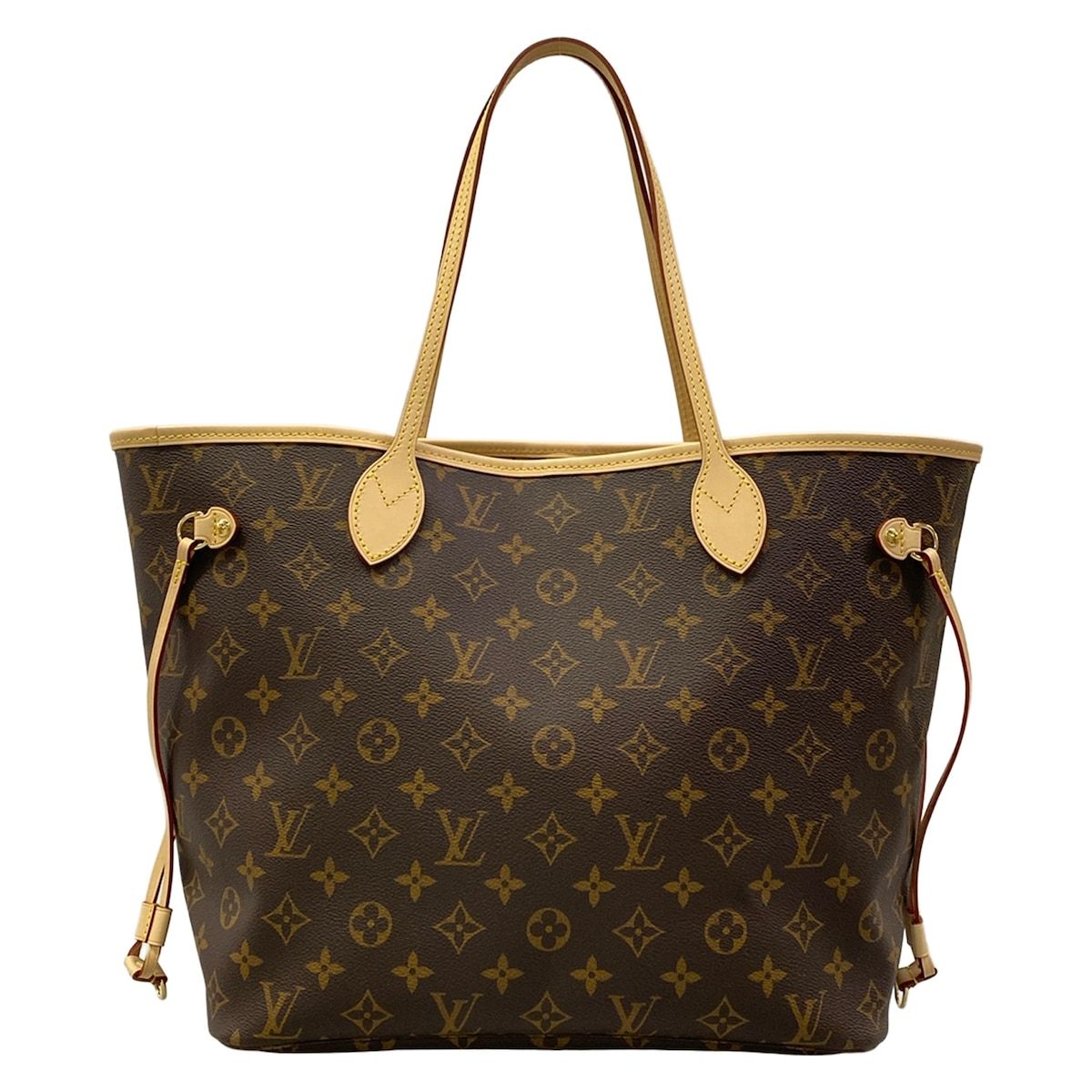Louis Vuitton Tote Bag Monogram Neverfull MM Rose Beige