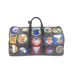Louis Vuitton Damier Graphite Alps Keepall Bandouliere Boston Bag — view 2