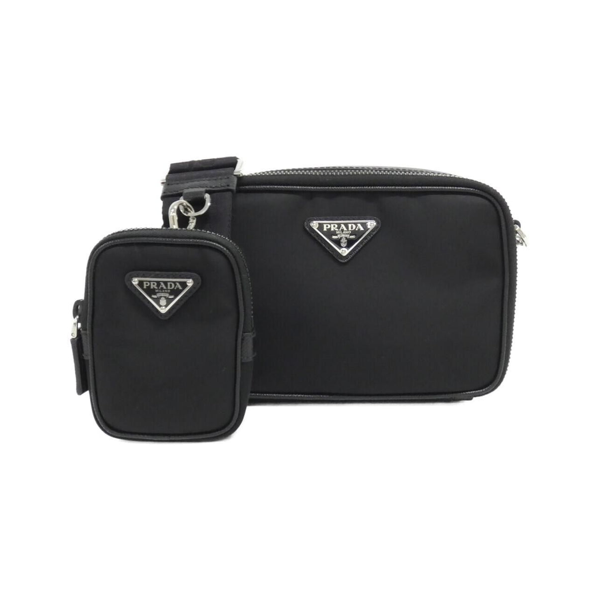 Prada Shoulder Bag Silver