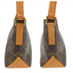 Louis Vuitton Monogram Trotteur Brown Gold Shoulder Bag Pochette — view 7