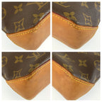 Louis Vuitton Monogram Trotteur Brown Gold Shoulder Bag Pochette — view 4