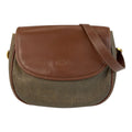 Gucci Vintage Brown Gold Shoulder Bag Pochette