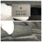 Gucci Bamboo GG Pattern Black Nylon Tote Bag — view 3
