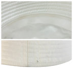 Prada Tessuto White Silver Nylon Bucket Hat — view 4