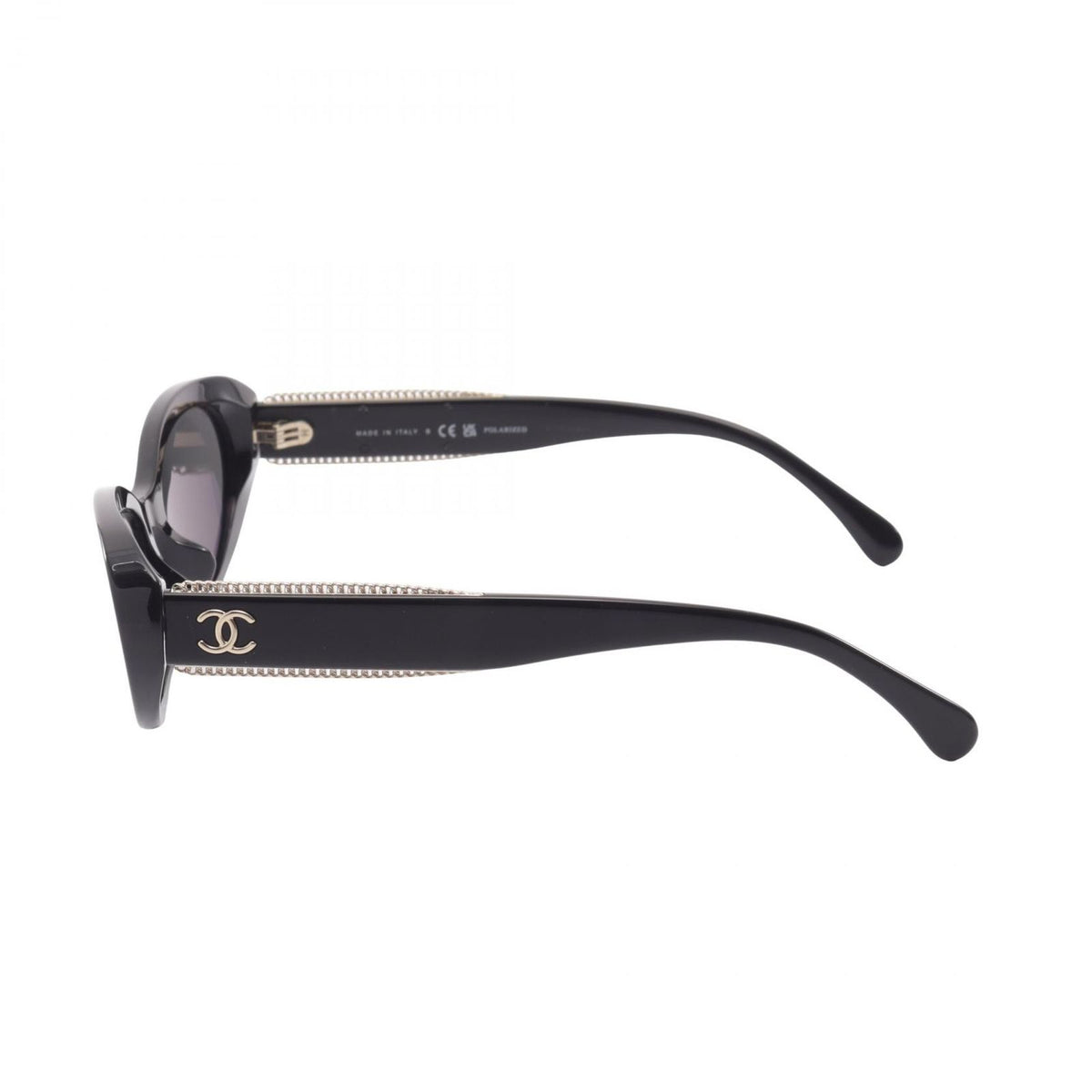 Chanel Sunglasses CC Logo Oval Eyewear — view 3