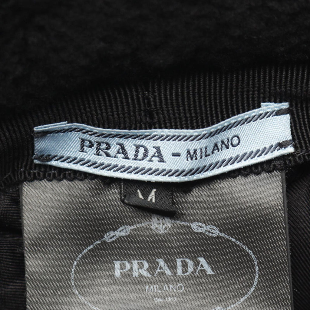 Prada Hat Triangle Plate Bucket Hat — view 4