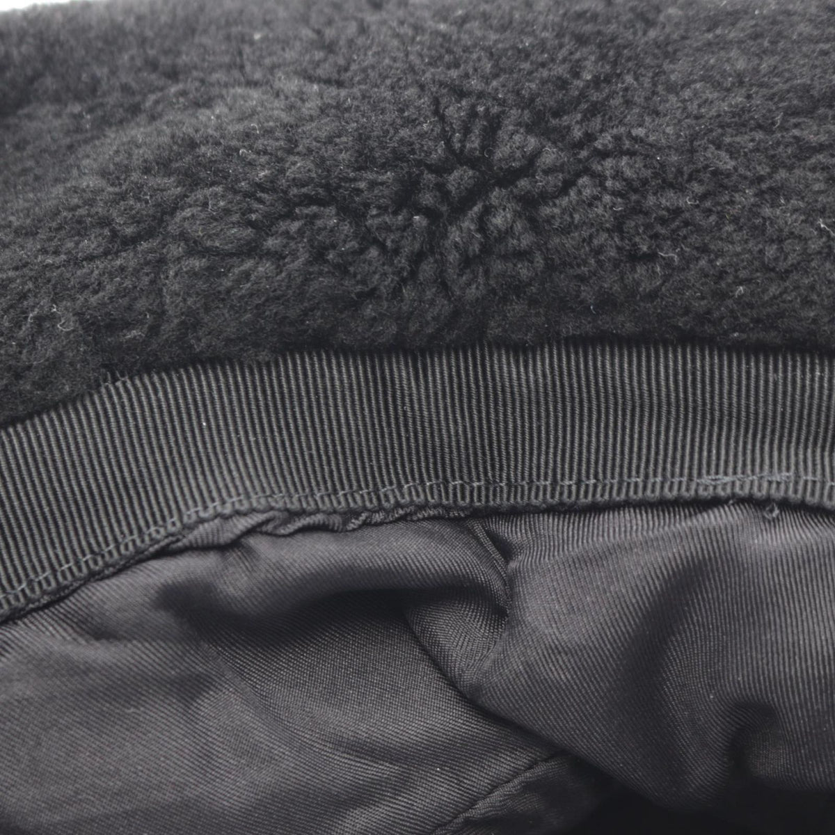 Prada Hat Triangle Plate Bucket Hat — view 6