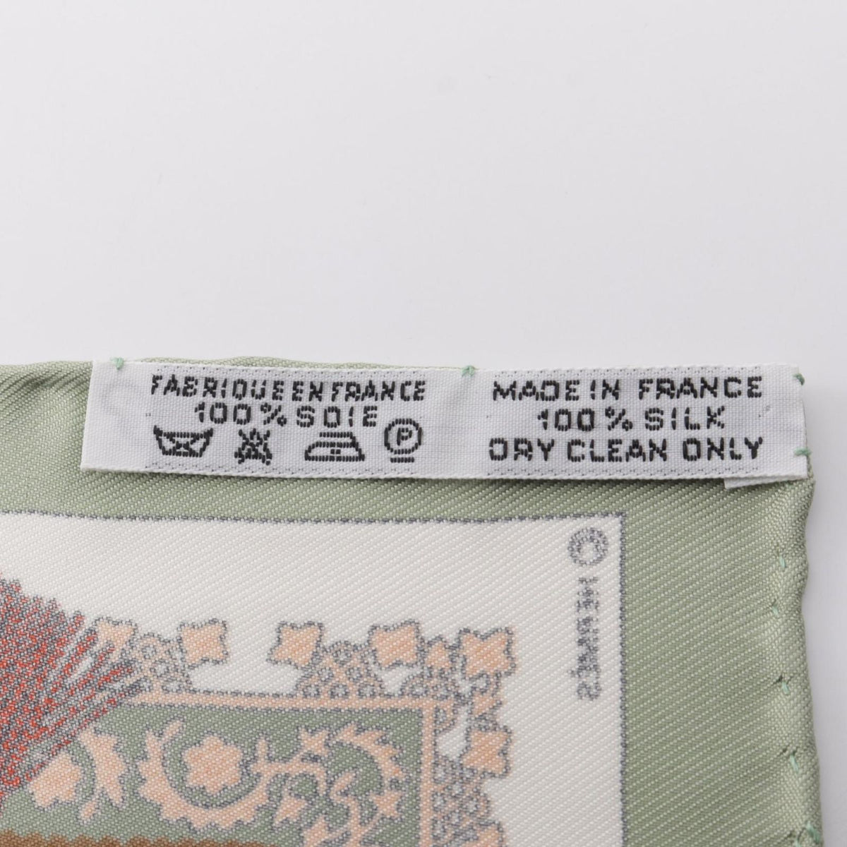 Hermes Scarf Petit Carre 45 Brins D'or Silk — view 3