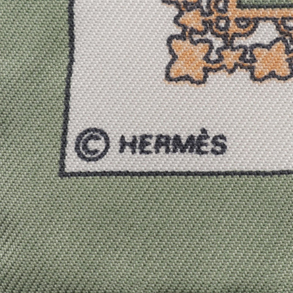 Hermes Scarf Petit Carre 45 Brins D'or Silk — view 2