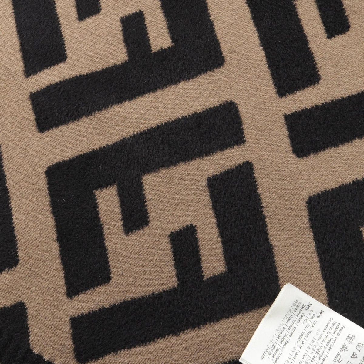 Fendi Scarf Zucca Wool — view 5
