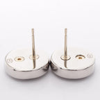 Chanel Earrings CC Logo Circle — view 5