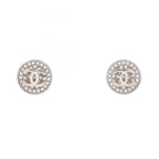 Chanel Earrings CC Logo Circle