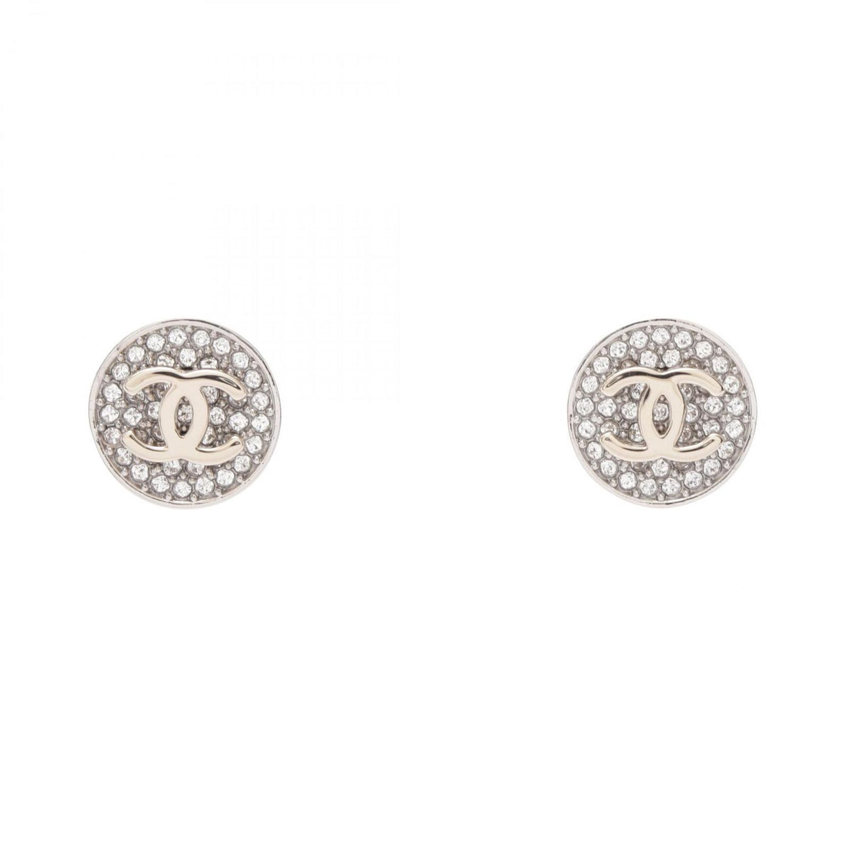 Chanel Earrings CC Logo Circle
