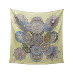 Hermes Scarf Carre 90 les Domes Celestes Silk