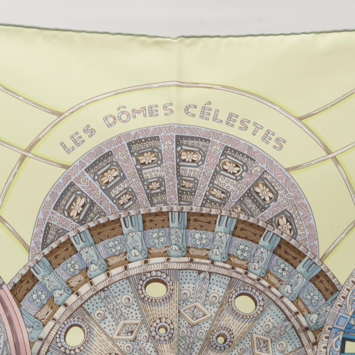 Hermes Scarf Carre 90 les Domes Celestes Silk — view 5