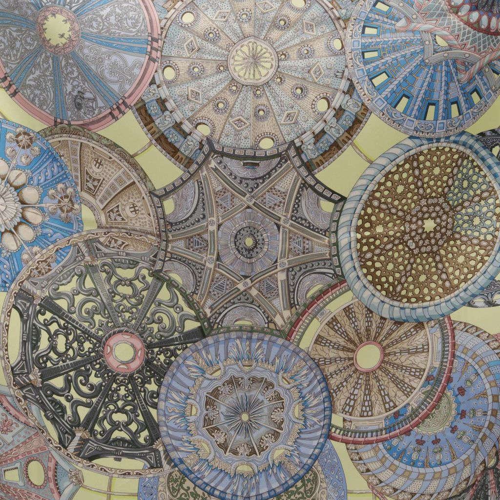 Hermes Scarf Carre 90 les Domes Celestes Silk — view 4