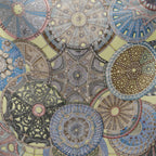 Hermes Scarf Carre 90 les Domes Celestes Silk — view 4