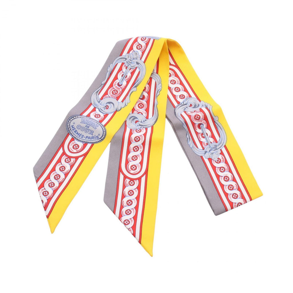 Hermes Scarf Twilly Bride de Cour Silk