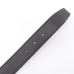 Hermes Belt Constance H Gold Reversible Black Calfskin — view 3
