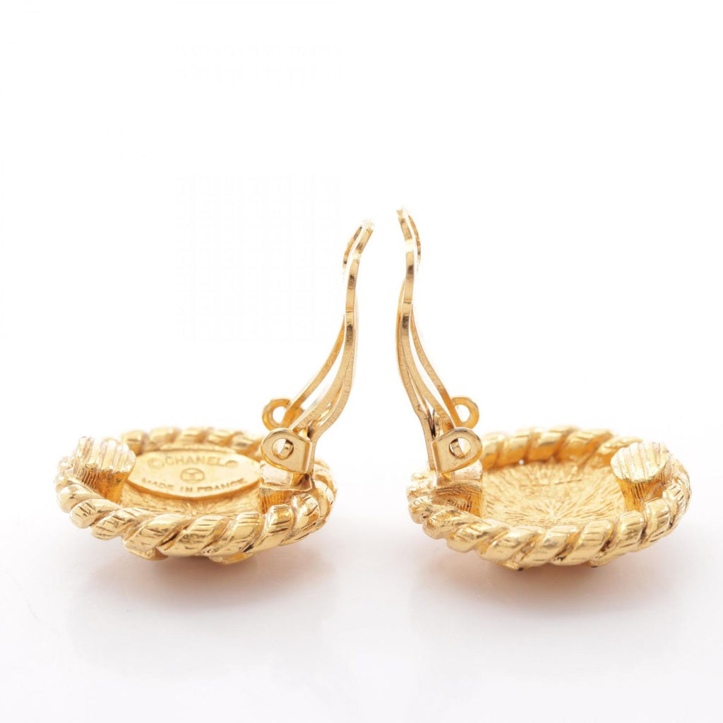 Chanel Earrings CC Logo Circle — view 8