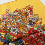 Hermes Scarf Carre 90 Cirque Molier Silk — view 8