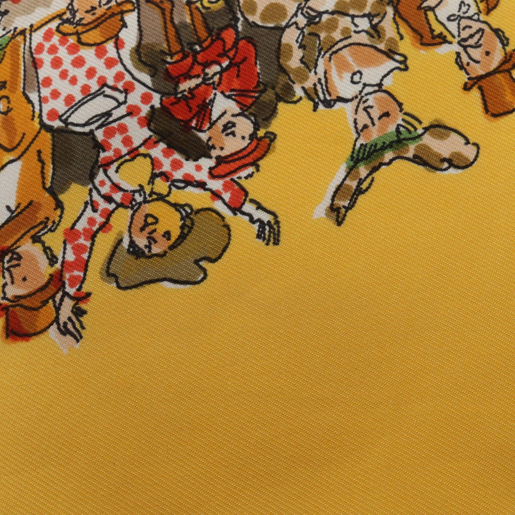 Hermes Scarf Carre 90 Cirque Molier Silk — view 5