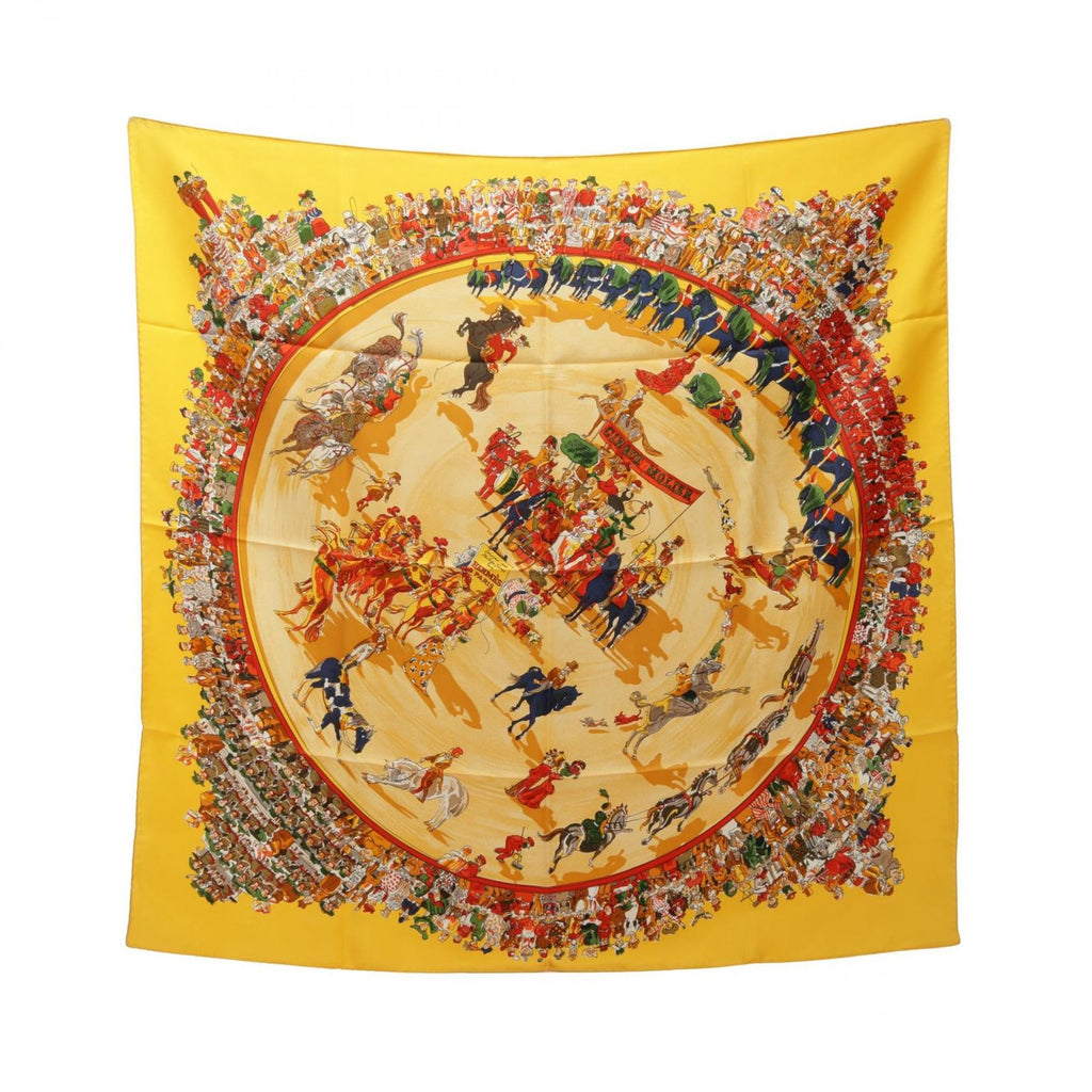 Hermes Scarf Carre 90 Cirque Molier Silk