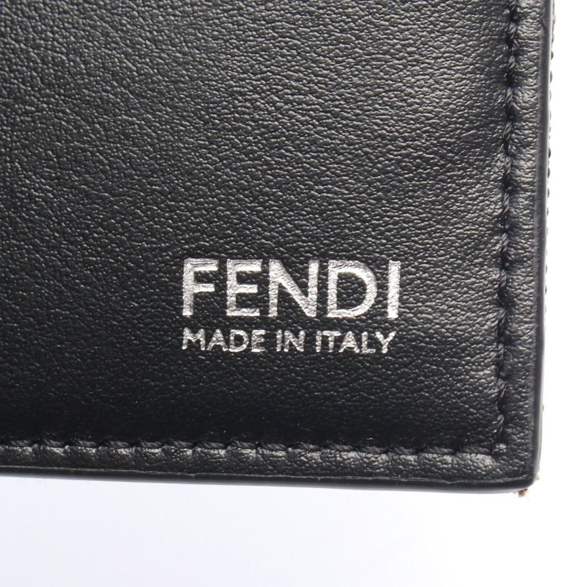Fendi Bifold Wallet FF Jacquard Zucca Canvas Leather Card Case — view 4