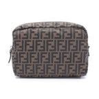 Fendi FF Light Medium Pouch Super Light Zucca Nylon Leather