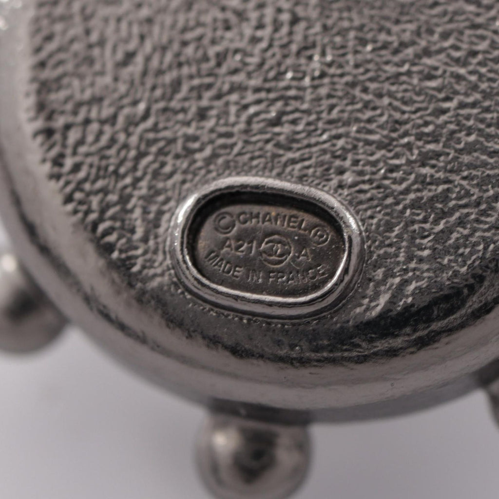 Chanel Earrings CC Logo Round — view 3