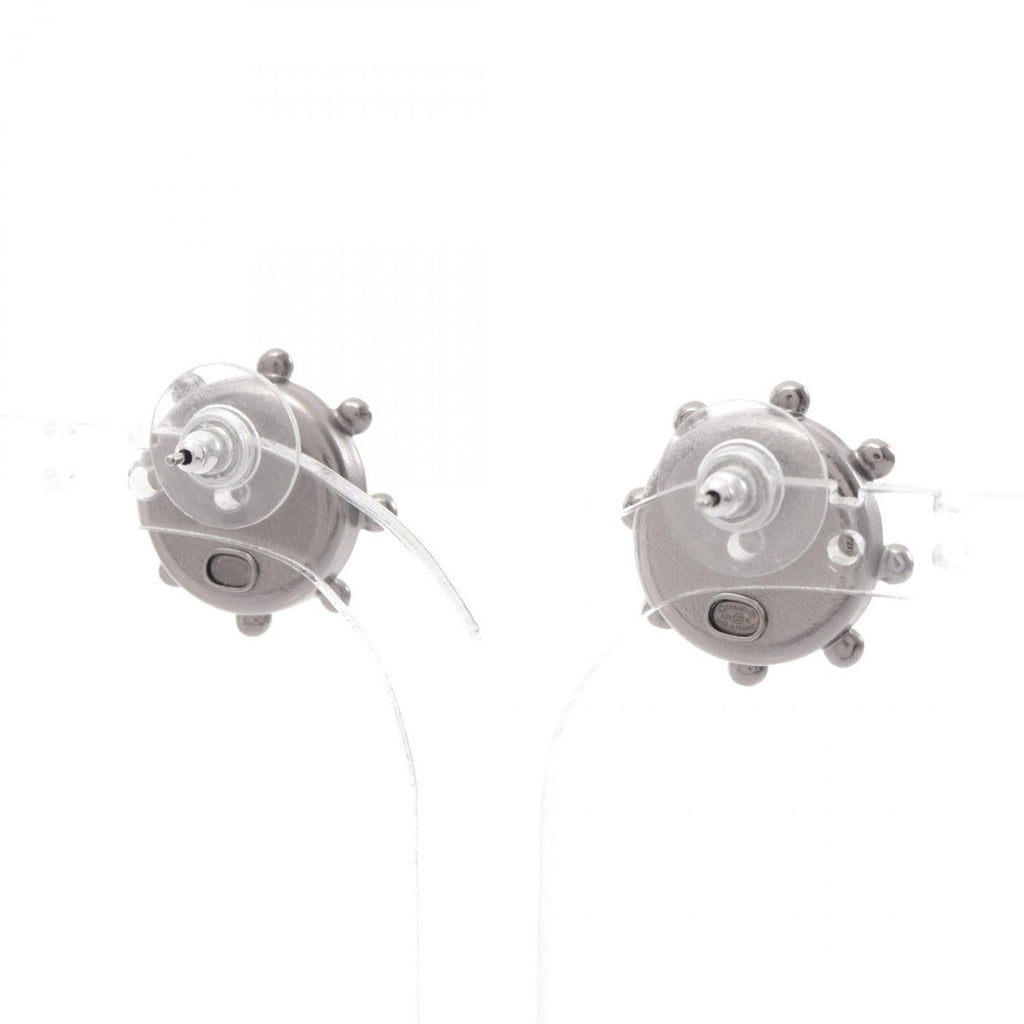 Chanel Earrings CC Logo Round — view 2