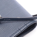 Louis Vuitton Tote Bag Neverfull MM Indigo Blue Leather — view 7