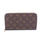 Louis Vuitton Round Wallet Zippy Canvas