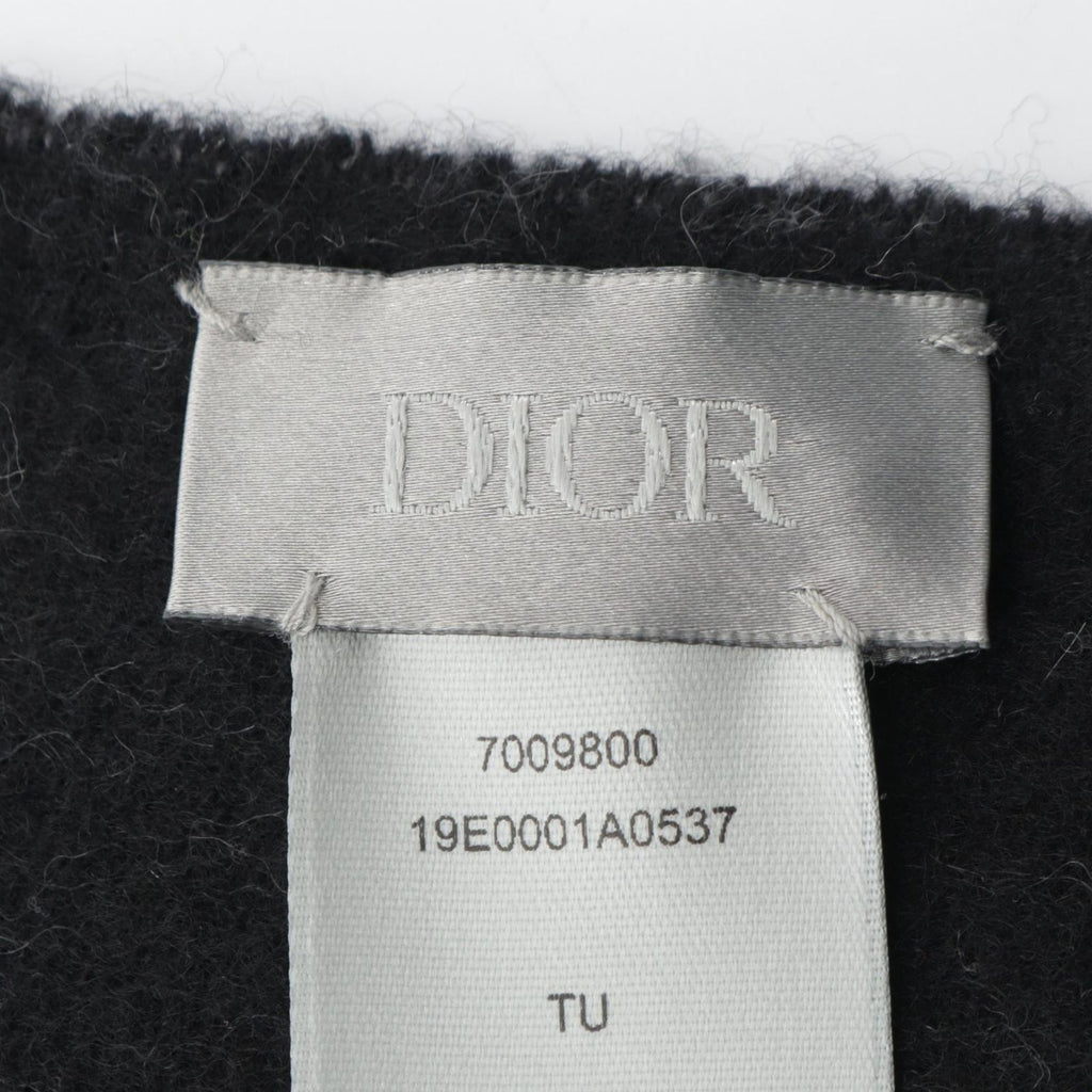 Dior Scarf Oblique Double Face Reversible Wool — view 3