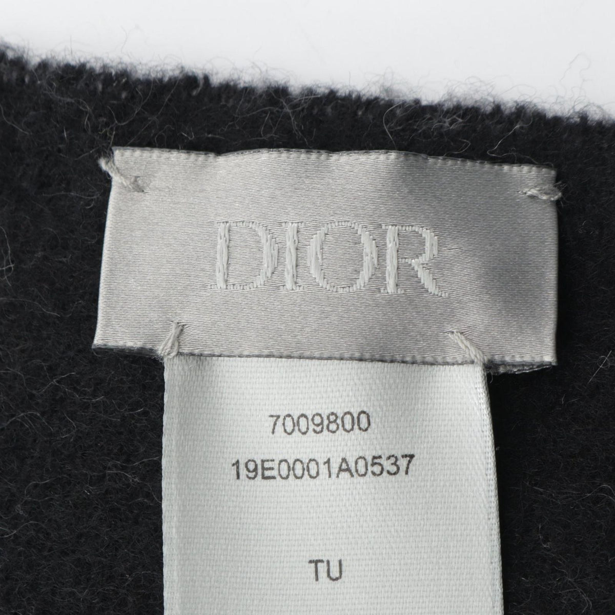 Dior Scarf Oblique Double Face Reversible Wool — view 3