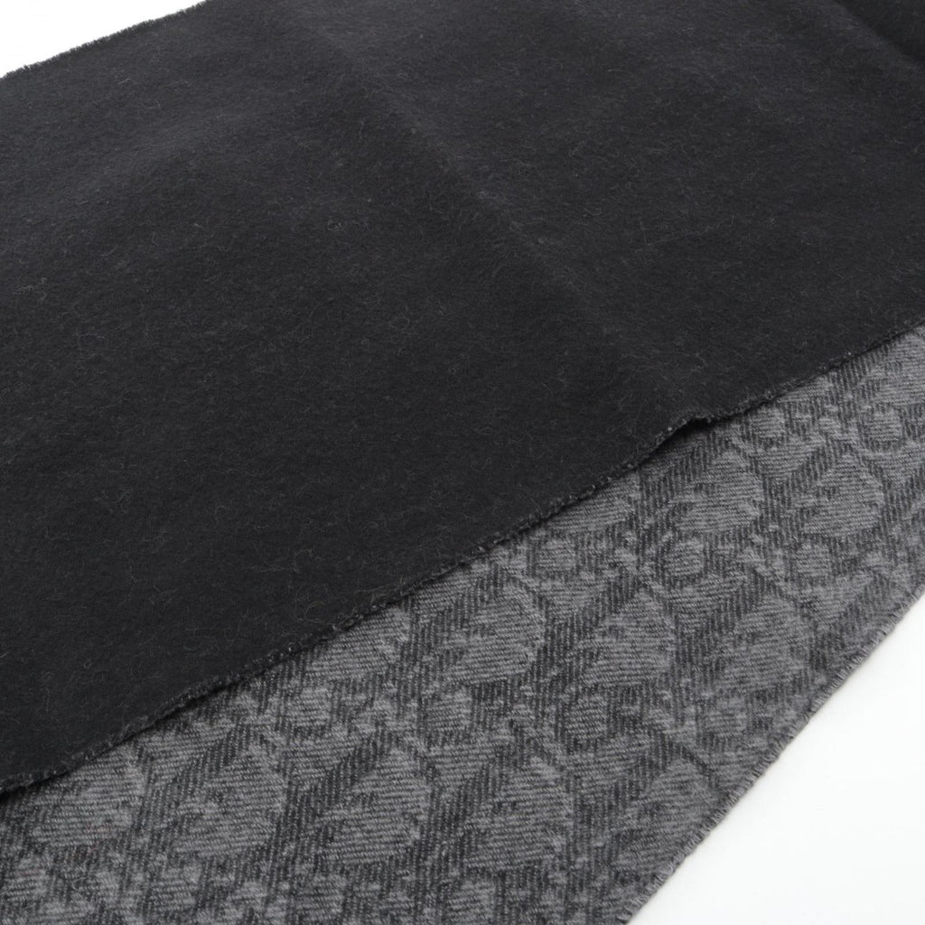 Dior Scarf Oblique Double Face Reversible Wool — view 5