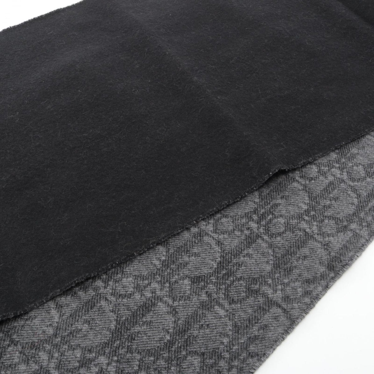 Dior Scarf Oblique Double Face Reversible Wool — view 5