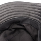 Hermes Hat Sellier Buttons Bucket Leather Hat — view 8