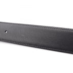 Prada Belt Silver Black Leather — view 7