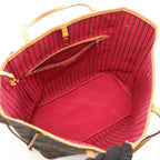 Louis Vuitton Tote Bag Neverfull MM Pivoine Leather — view 3