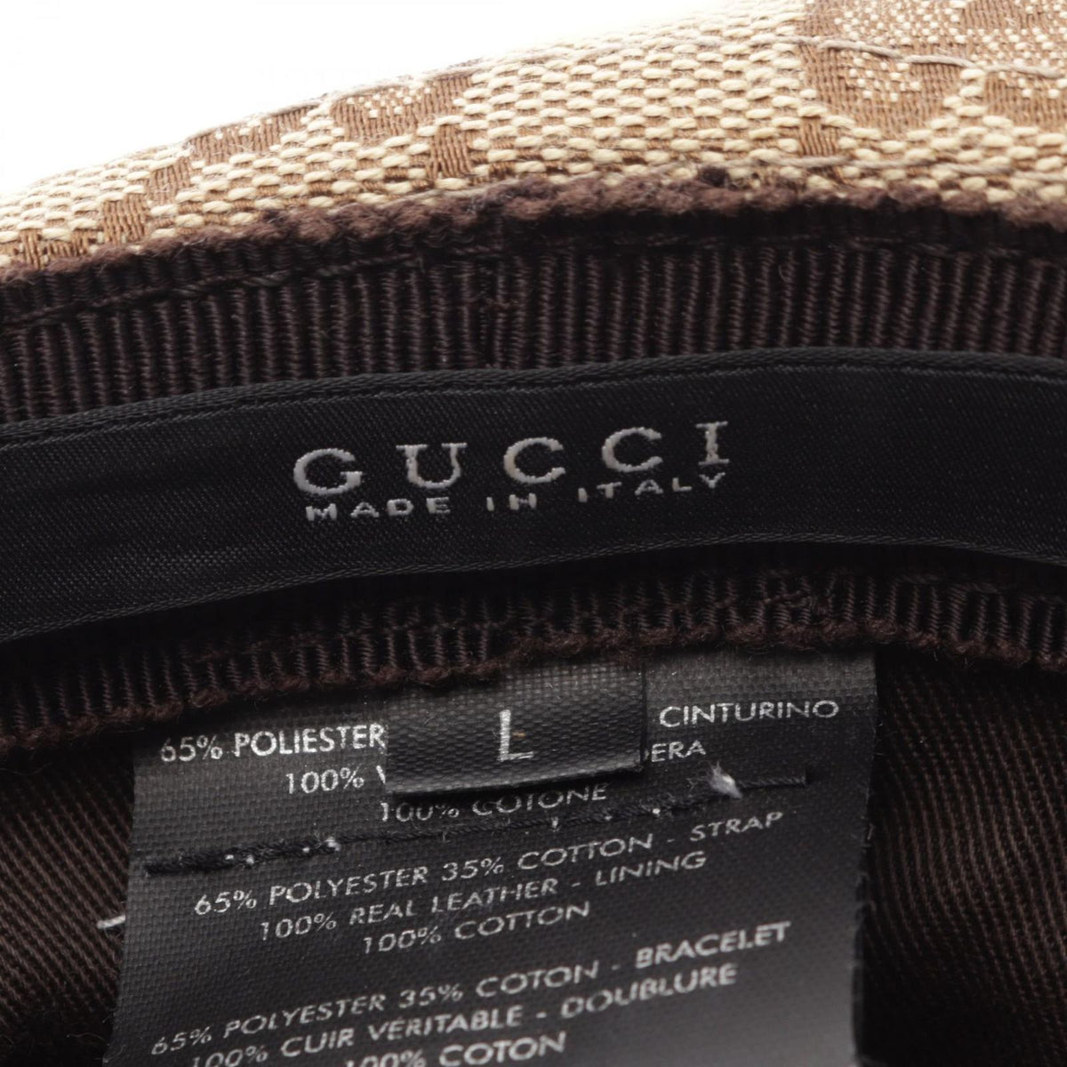 Gucci Hat GG Canvas Cotton Hat — view 4