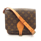 Louis Vuitton Shoulder Bag Cartouchiere MM Leather