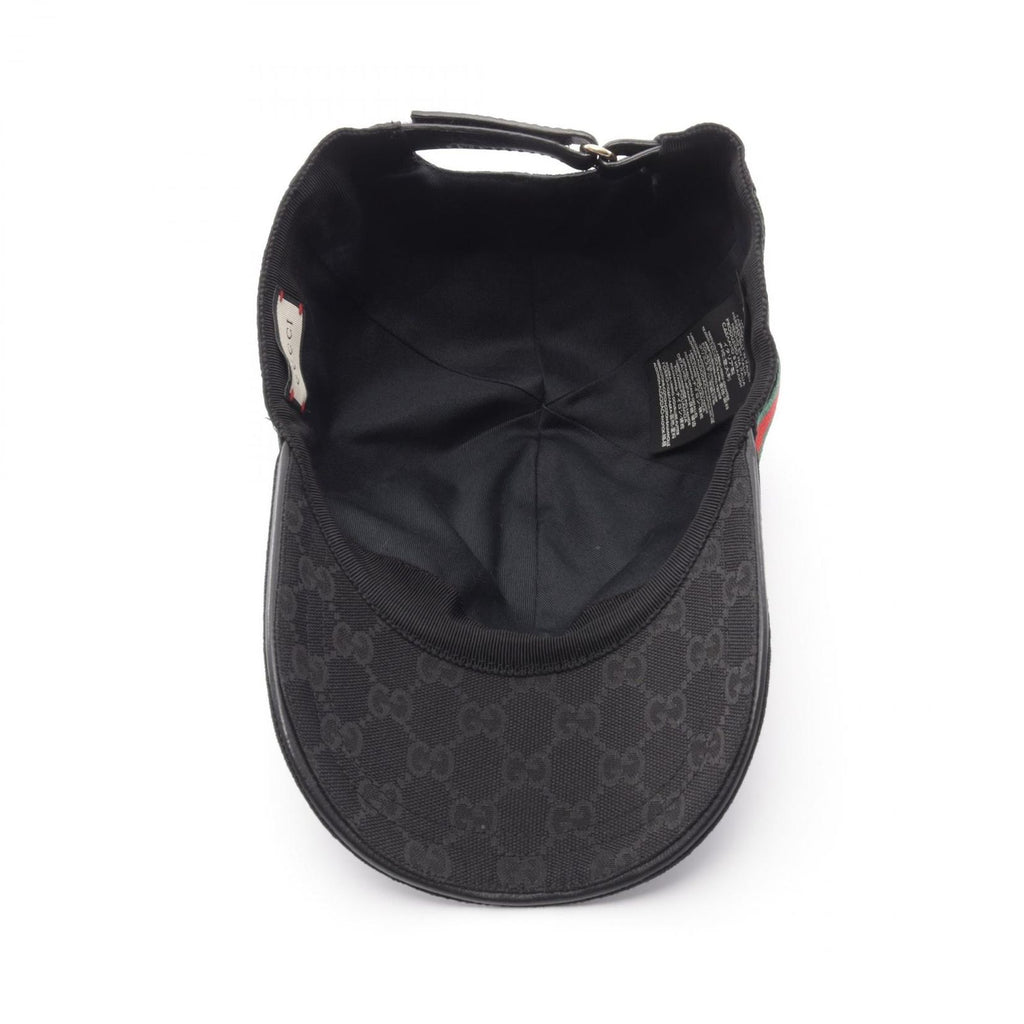 Gucci Cap GG Canvas Sherry Line Cotton Pattern Hat — view 3