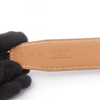 Hermes Belt Constance Noir Gold Reversible — view 4