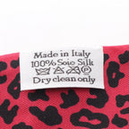 Dior Scarf Mitzah Leopard Ribbon Silk — view 5
