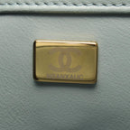 Chanel Shoulder Bag Trendy CC Small Top Handle Flap 2-Way Sage Green Leather — view 5