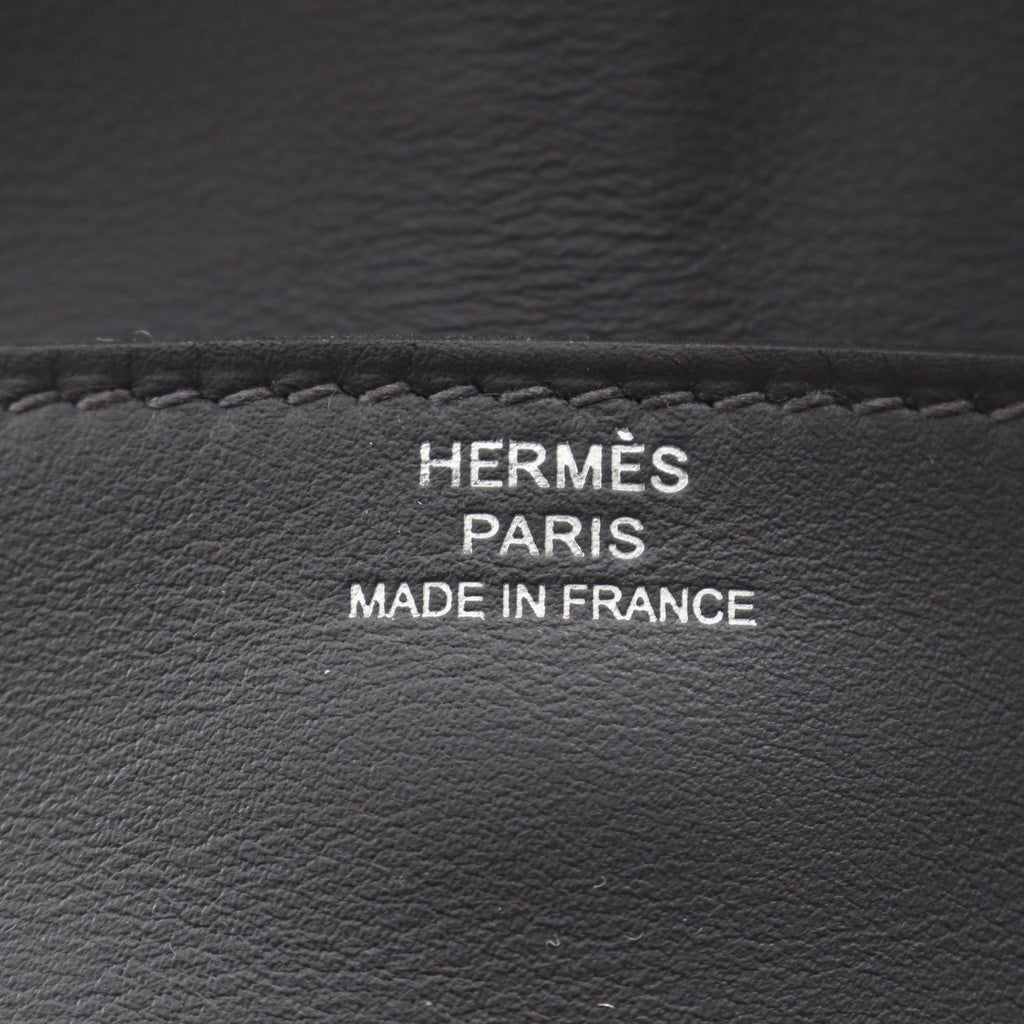 Hermes Shoulder Bag Glenan to Go Ardoise Leather — view 4